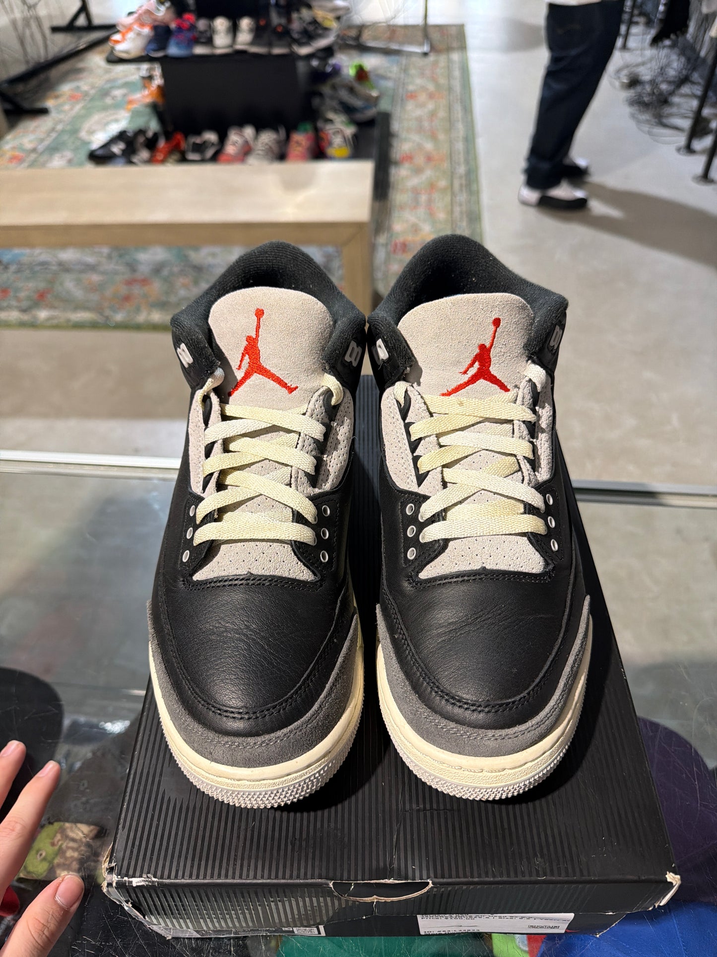 Jordan 3 Rare Air Used Sz 9.5