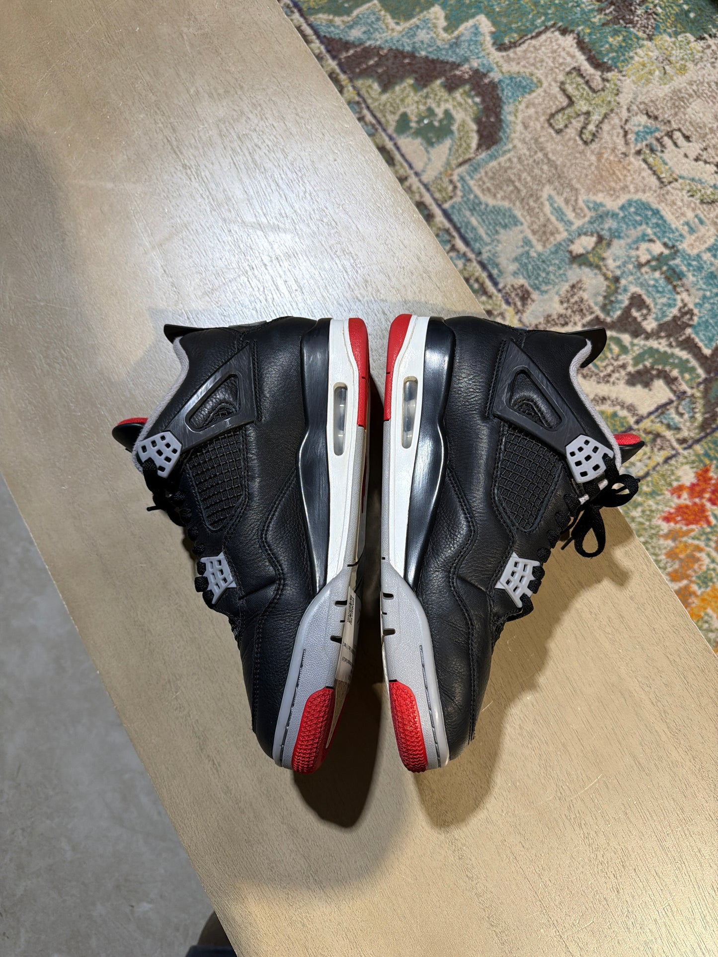 Jordan 4 Bred Reimagined Used Sz 9 NB