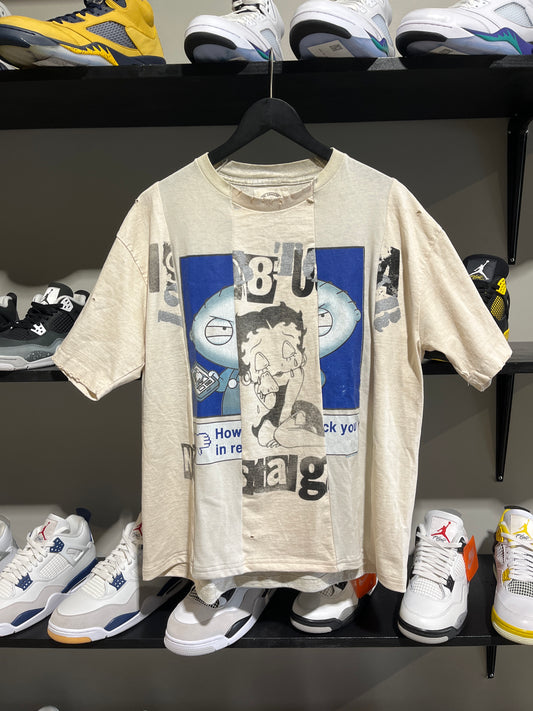 aef repair service white tee stewie