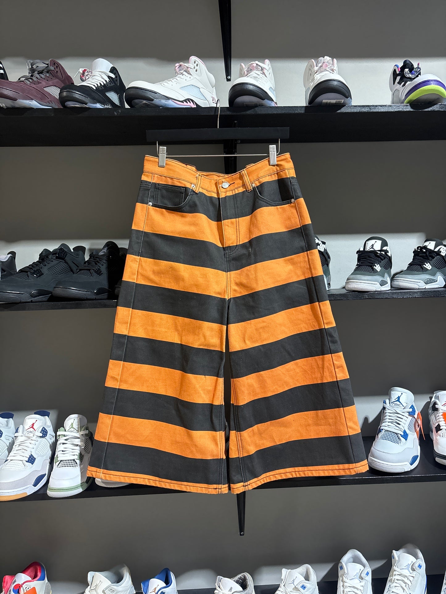 11 Dying Wishes Orange/Black Shorts