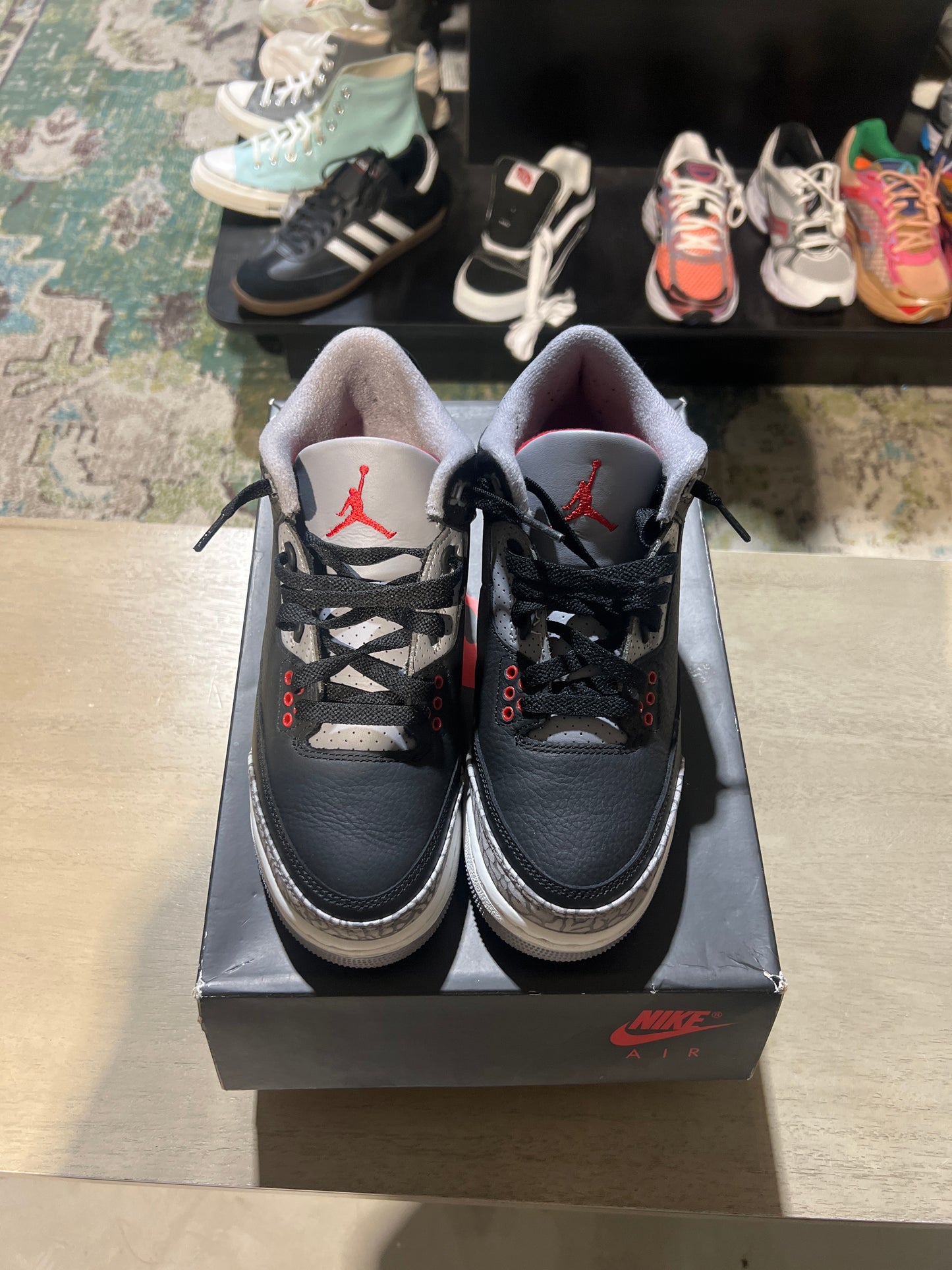 Jordan 3 black cement used 5Y