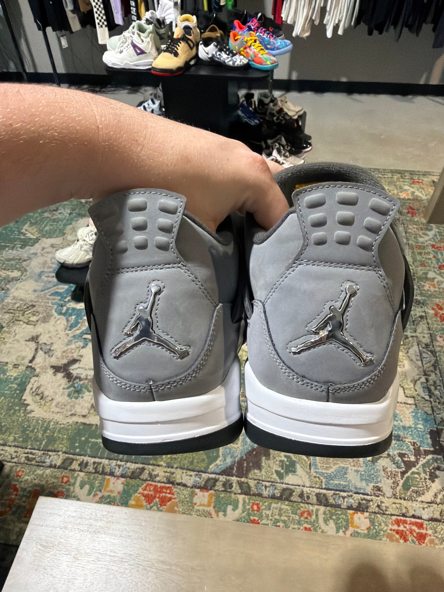 Jordan 4 cool grey used sz 11.5 NB