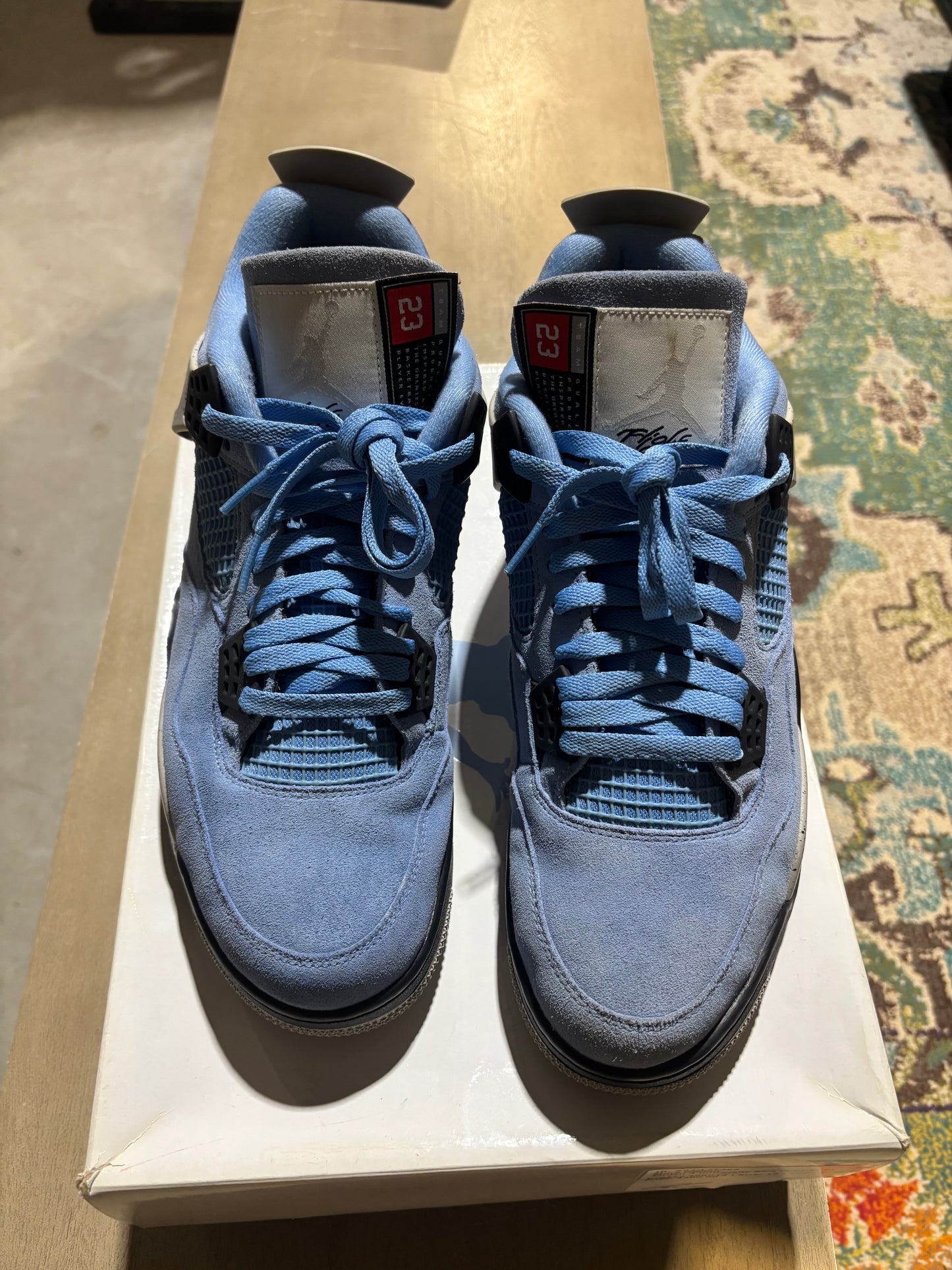 Jordan 4 University Blue Used Sz 13