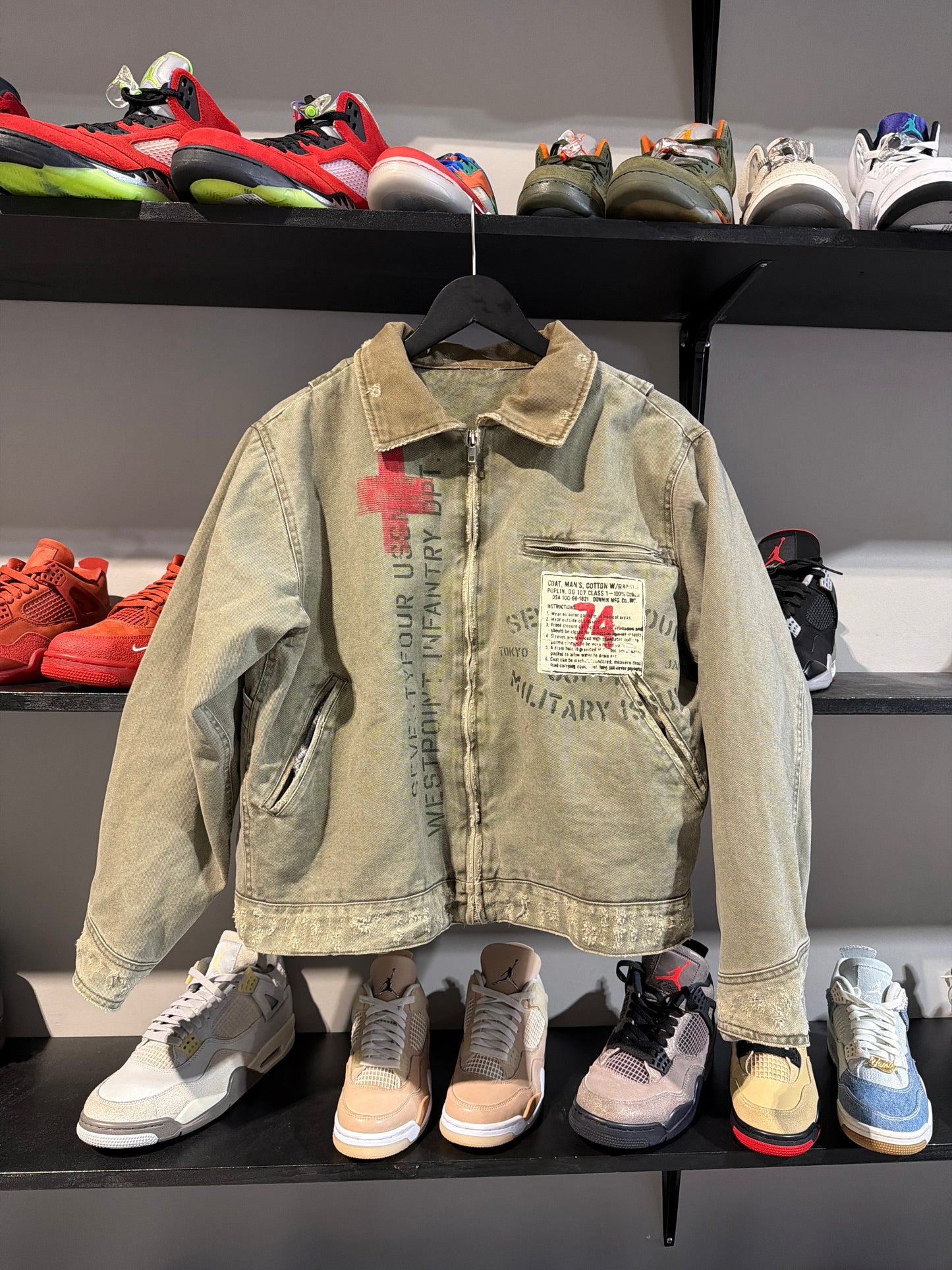 74 Is War Us Aircorp Work Jacket