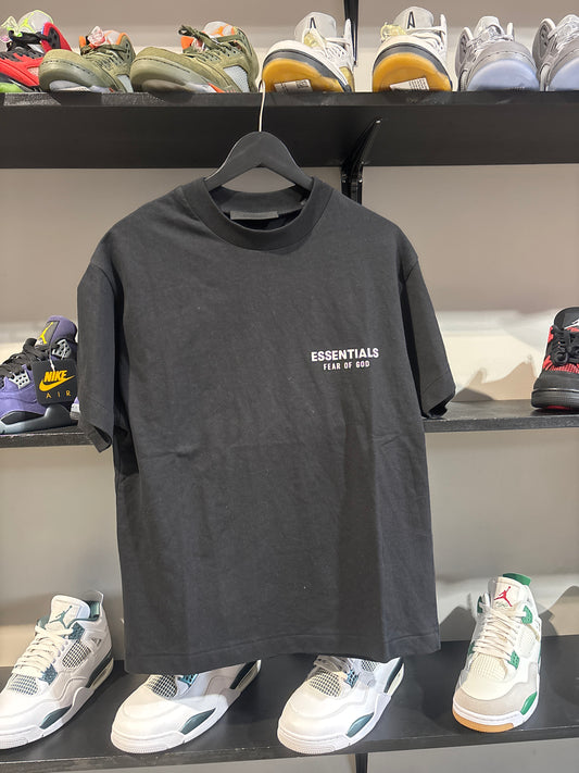 Essentials Black/White Tee Sz XS