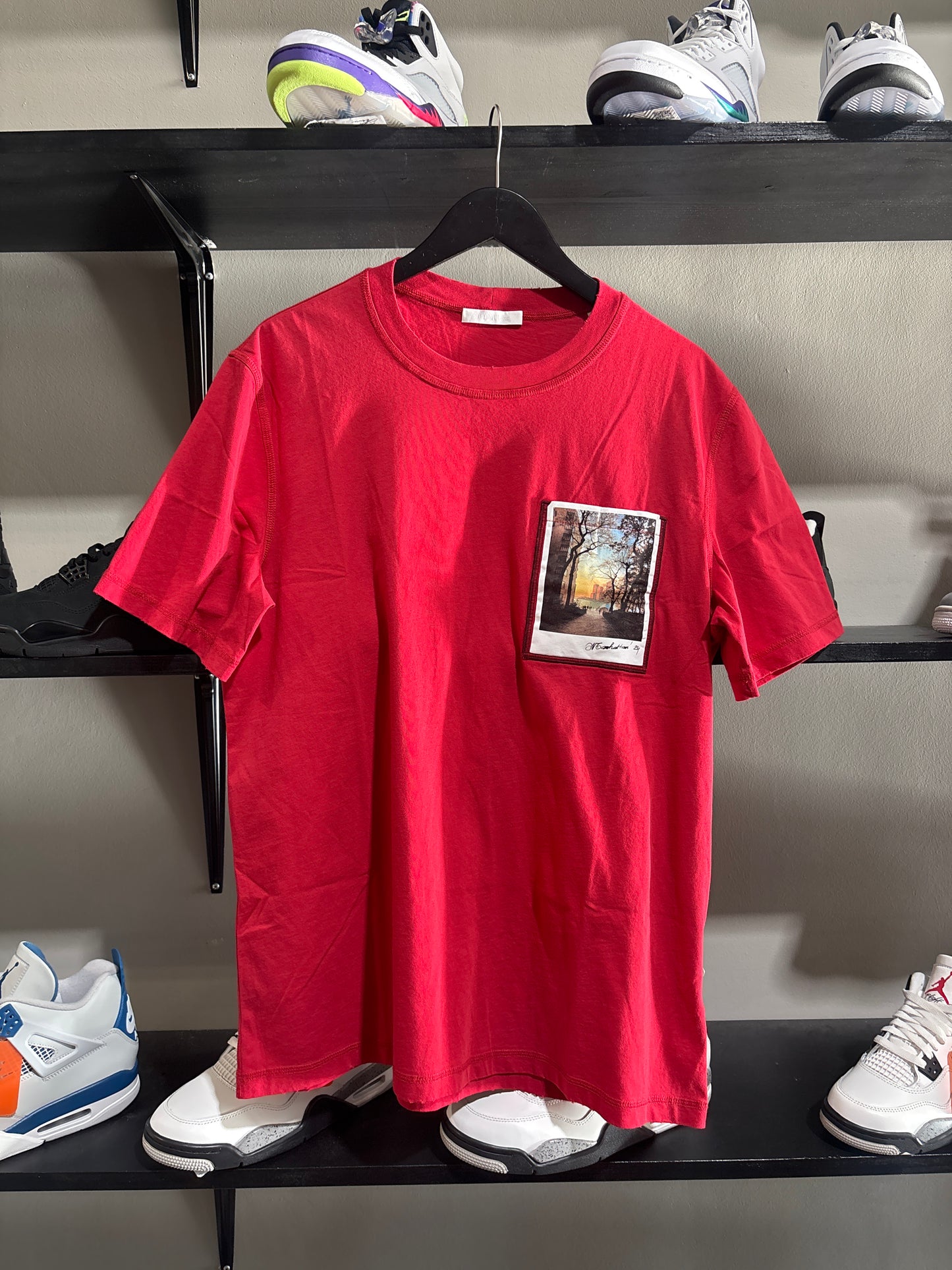 Helmut lang Manhattan Red Tee