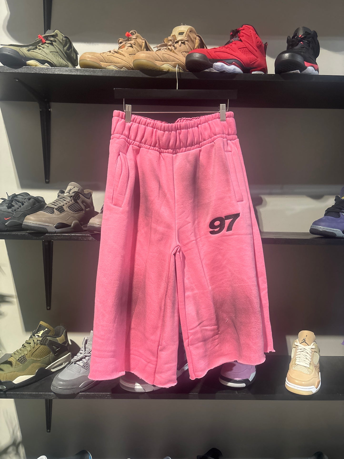 Dominion Hot Pink 97 Cutoff Shorts