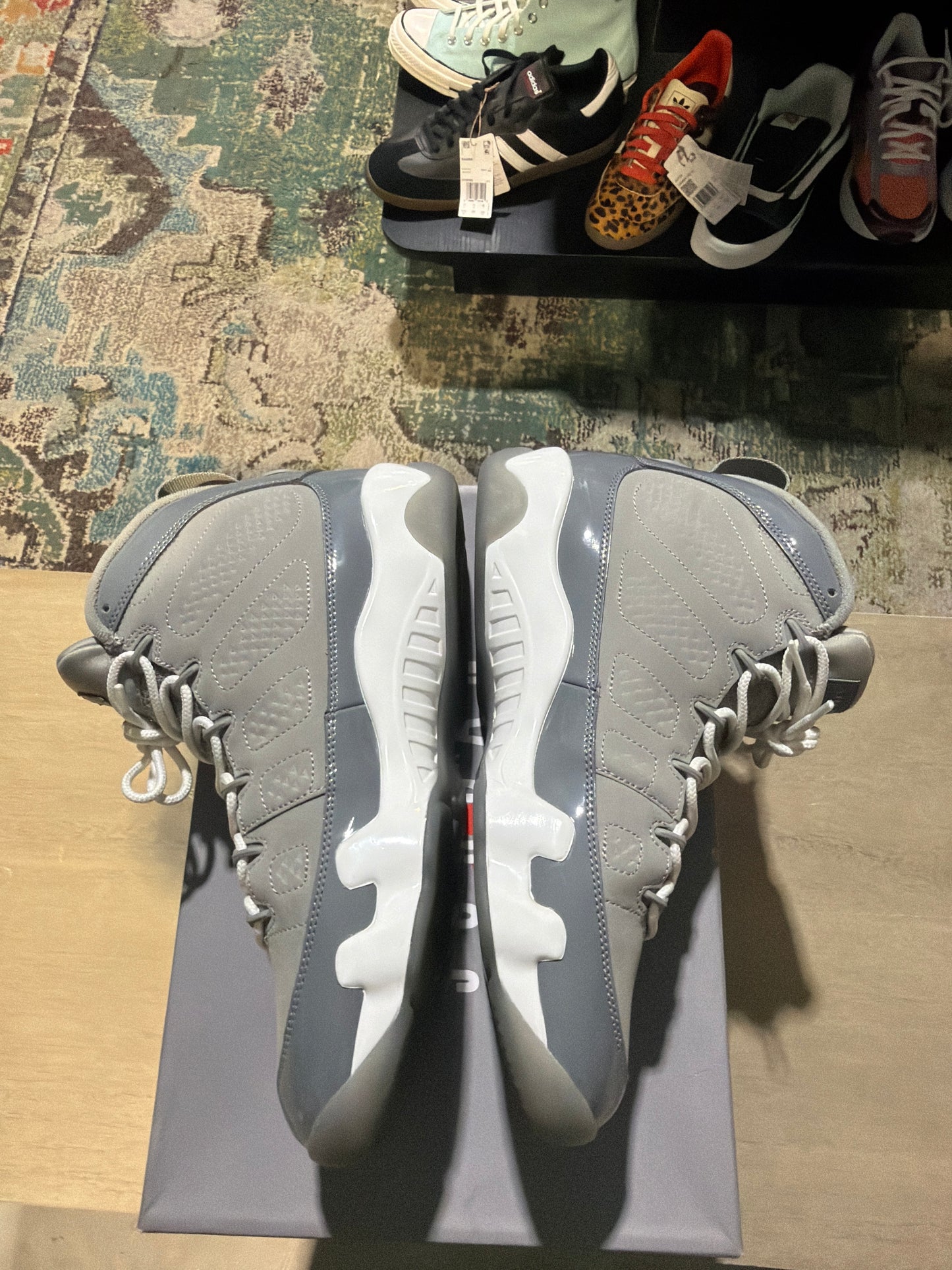 Jordan 9 Cool Grey Used Sz 10.5