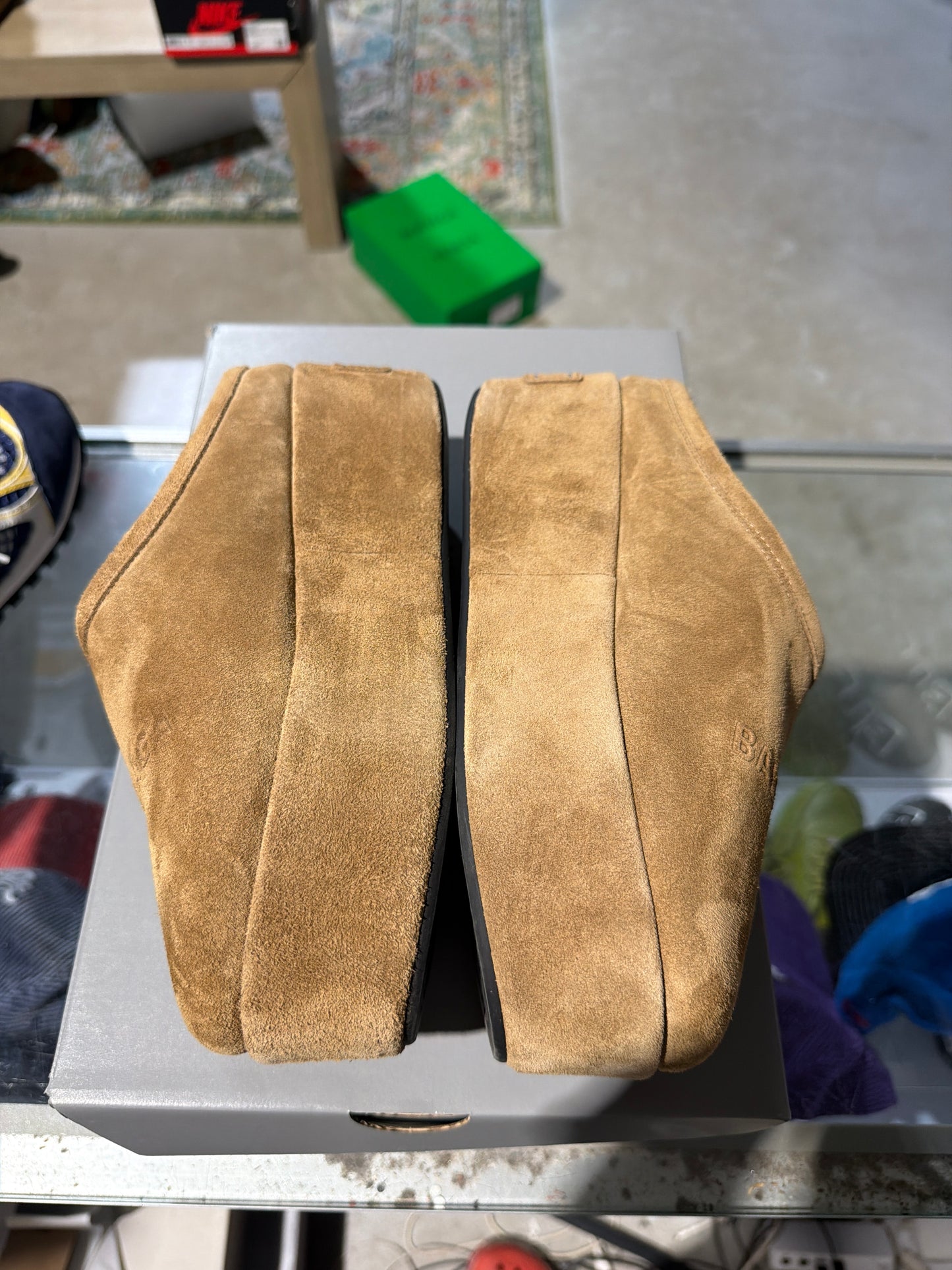 Balenciaga Brown Lowtop Slipper Used Sz 6
