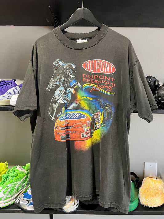 vintage dupont racing tee black
