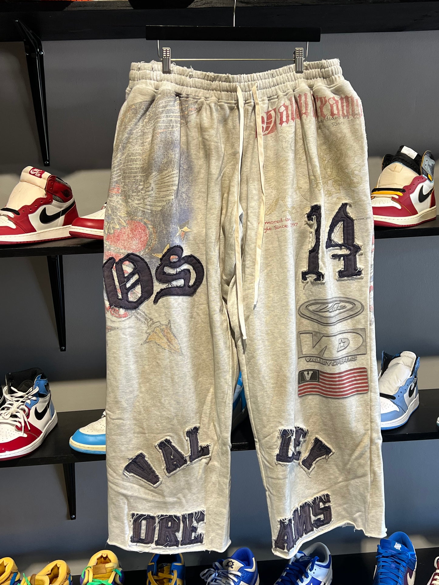 vale white crash sweats
