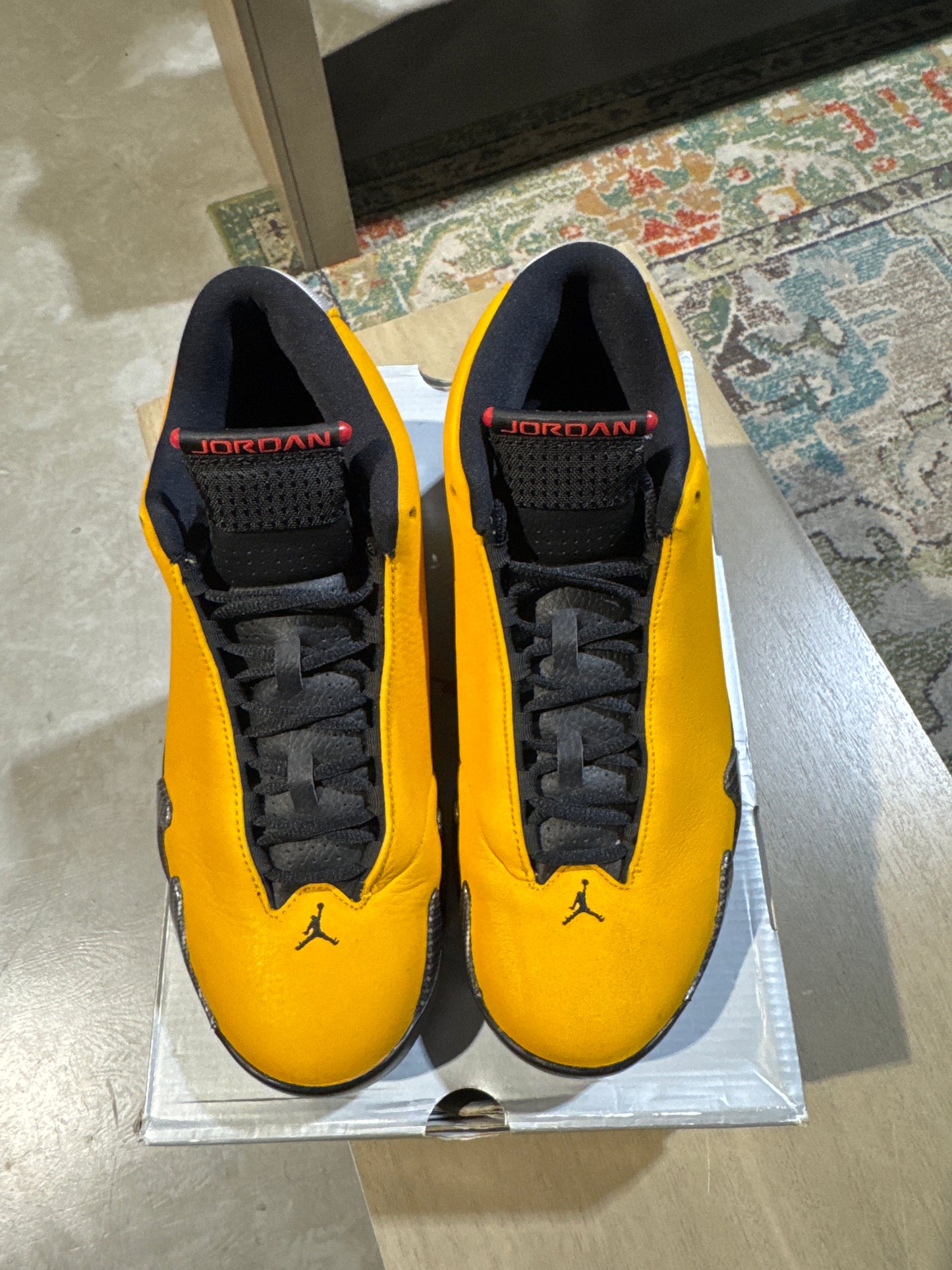 Jordan 14 University Gold Used Sz 10.5