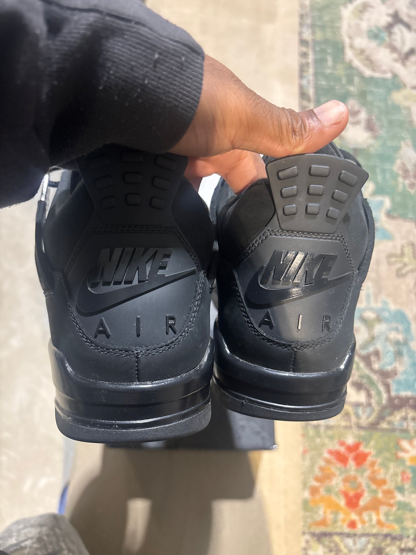Jordan 4 Black Cat Used Sz 9