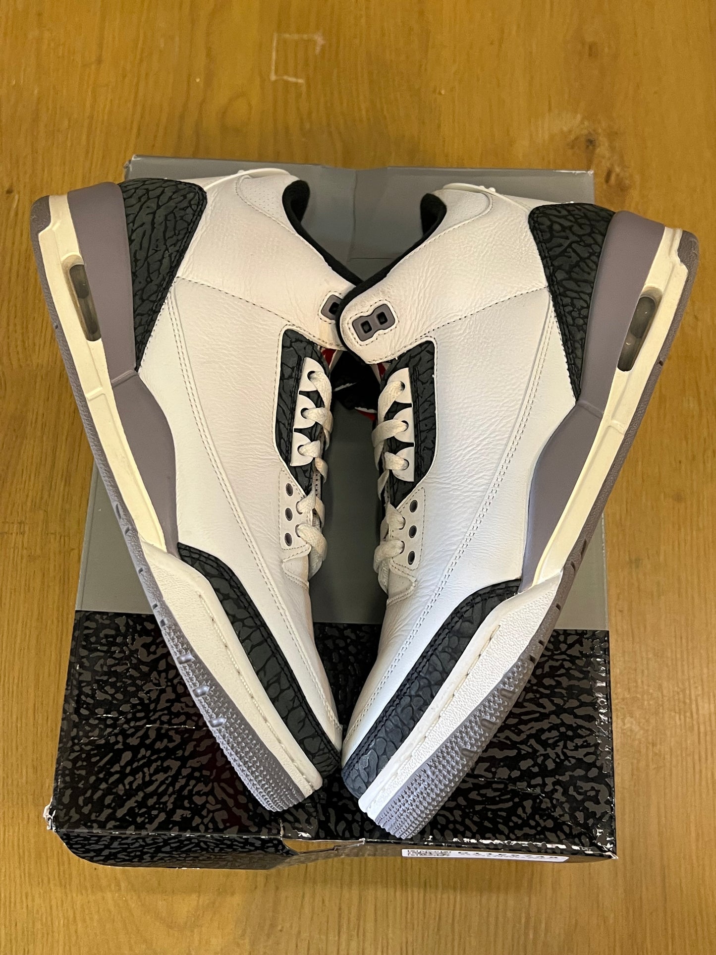 Jordan 3 Cement Grey Used Sz 11