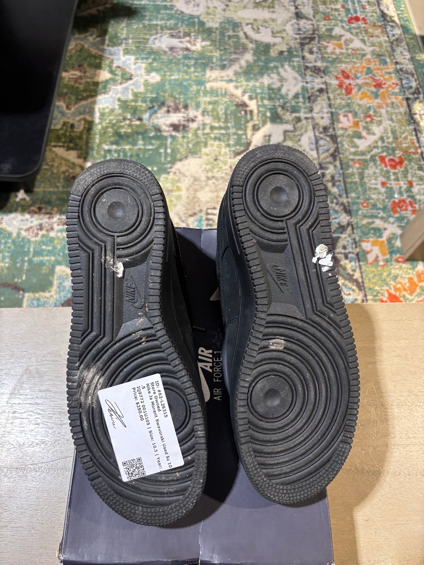 Nike Ja Morant Swavorski Used Sz 10.5