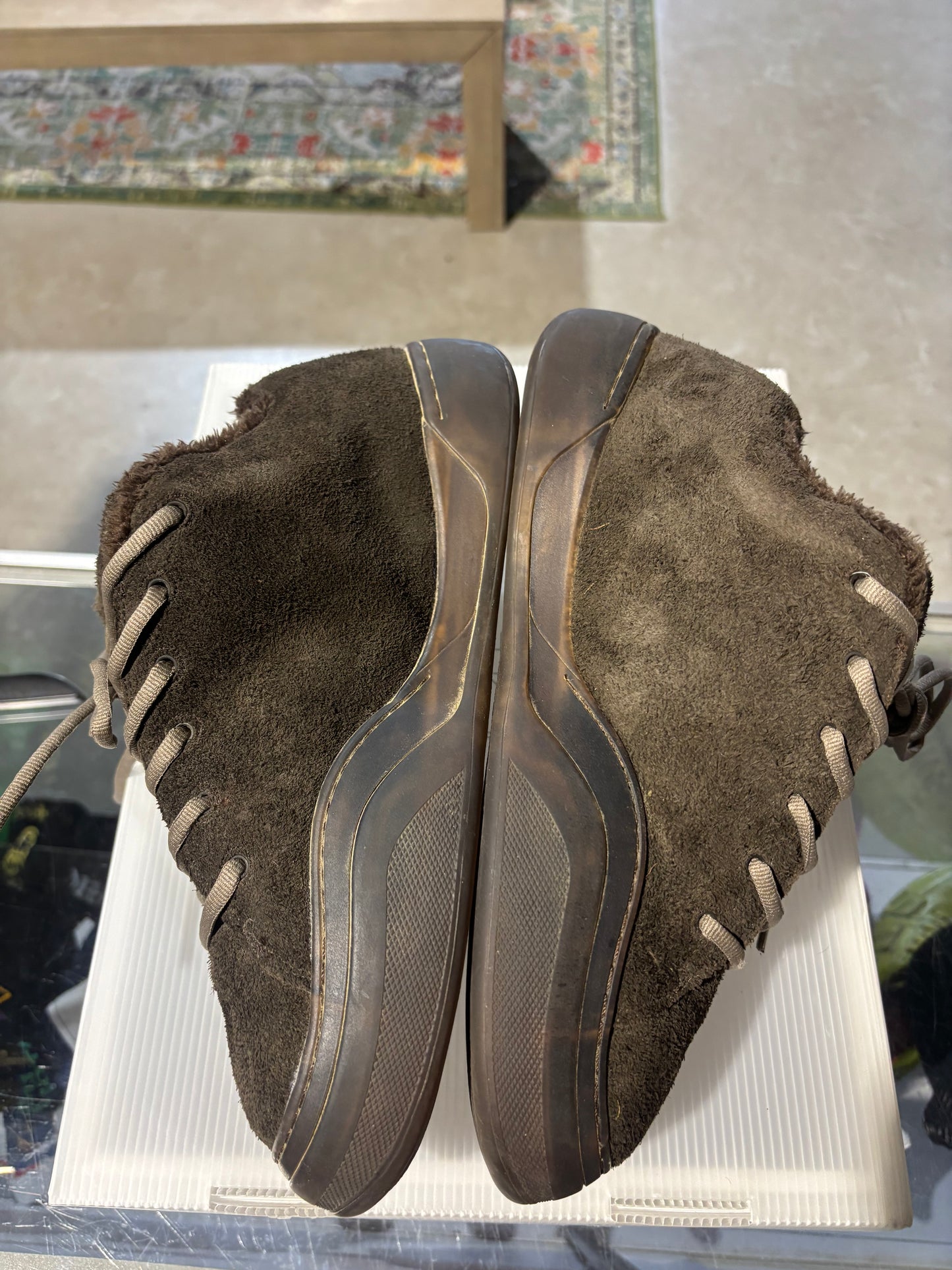 ERL Vamp Sneakers Dark Brown Used Sz 12