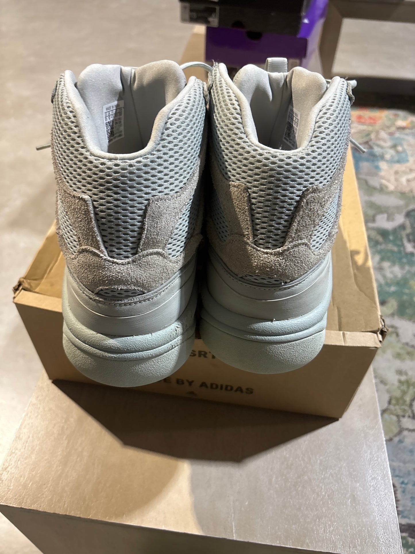 Yeezy Boot Salt Used Sz 12.5