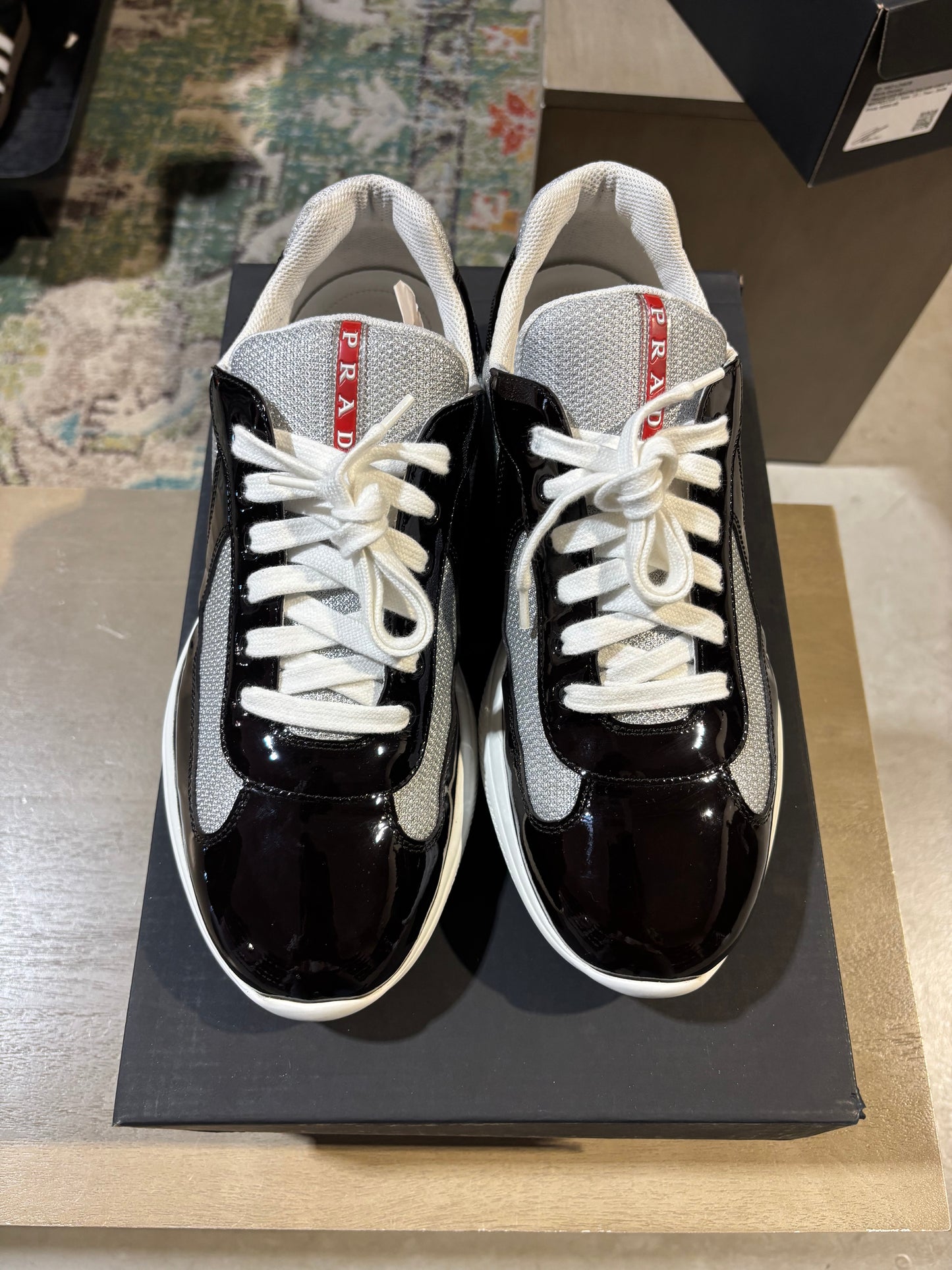 PRADA CUP BURGUNDY USED SZ 10
