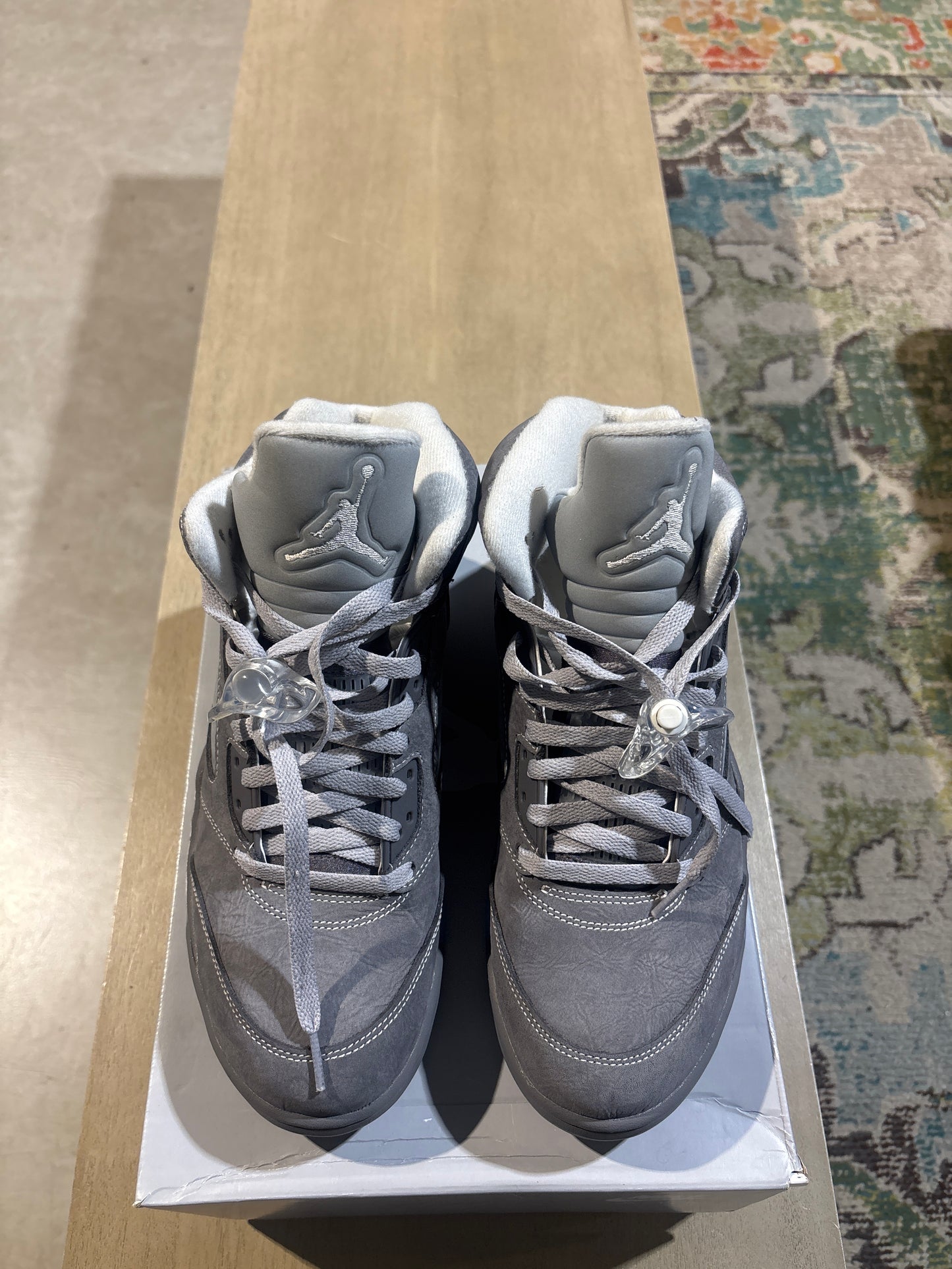 Air Jordan 5 Wolf gray SZ 9.5 USED