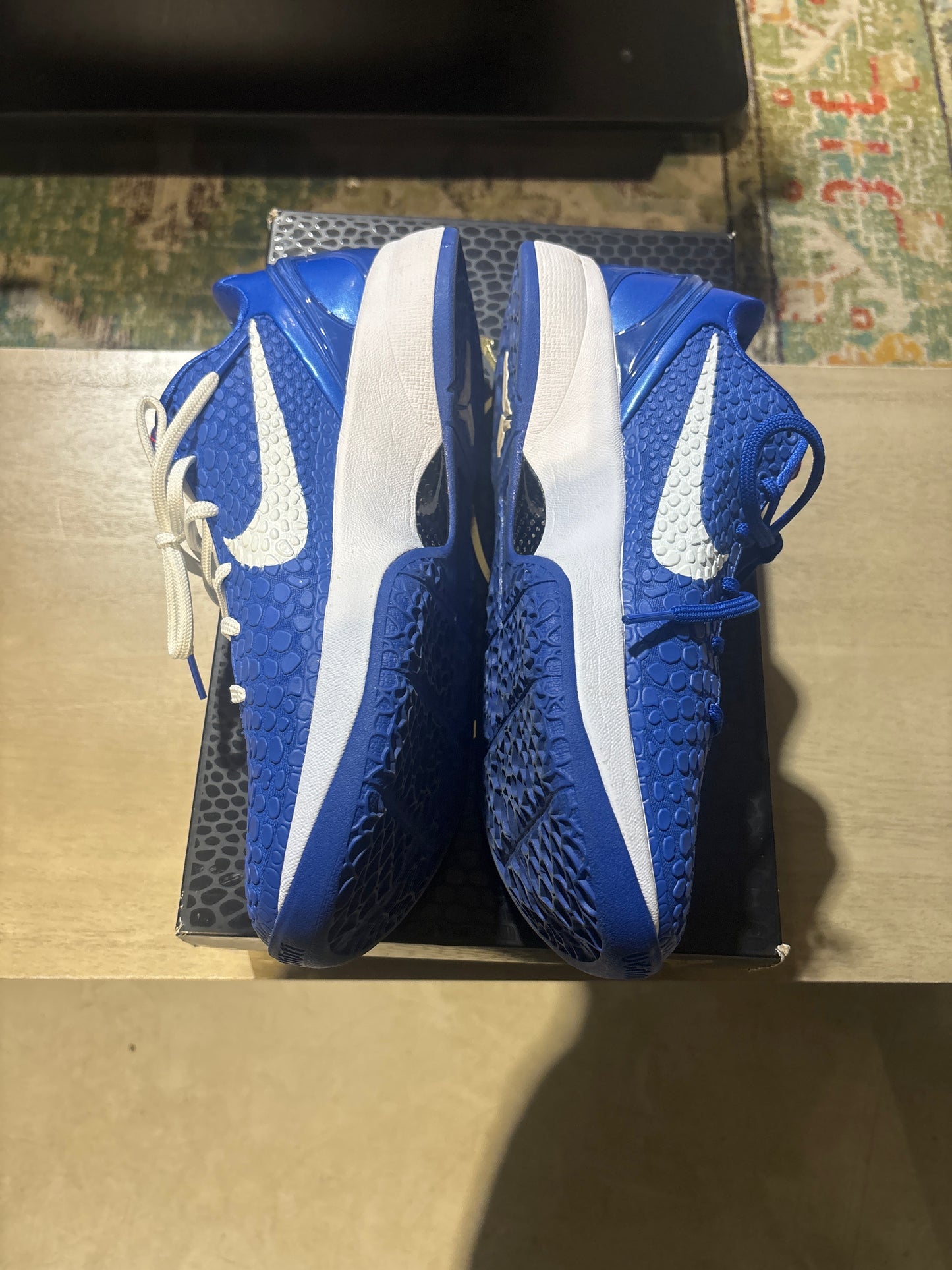 Nike kobe 6 protro dodgers used sz 10.5