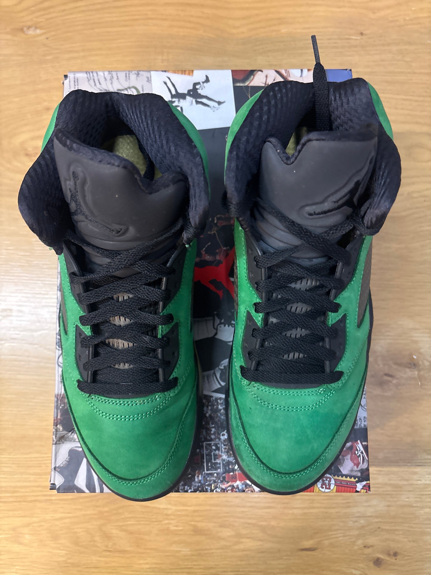JORDAN 5 SE OREGON Used Sz 9