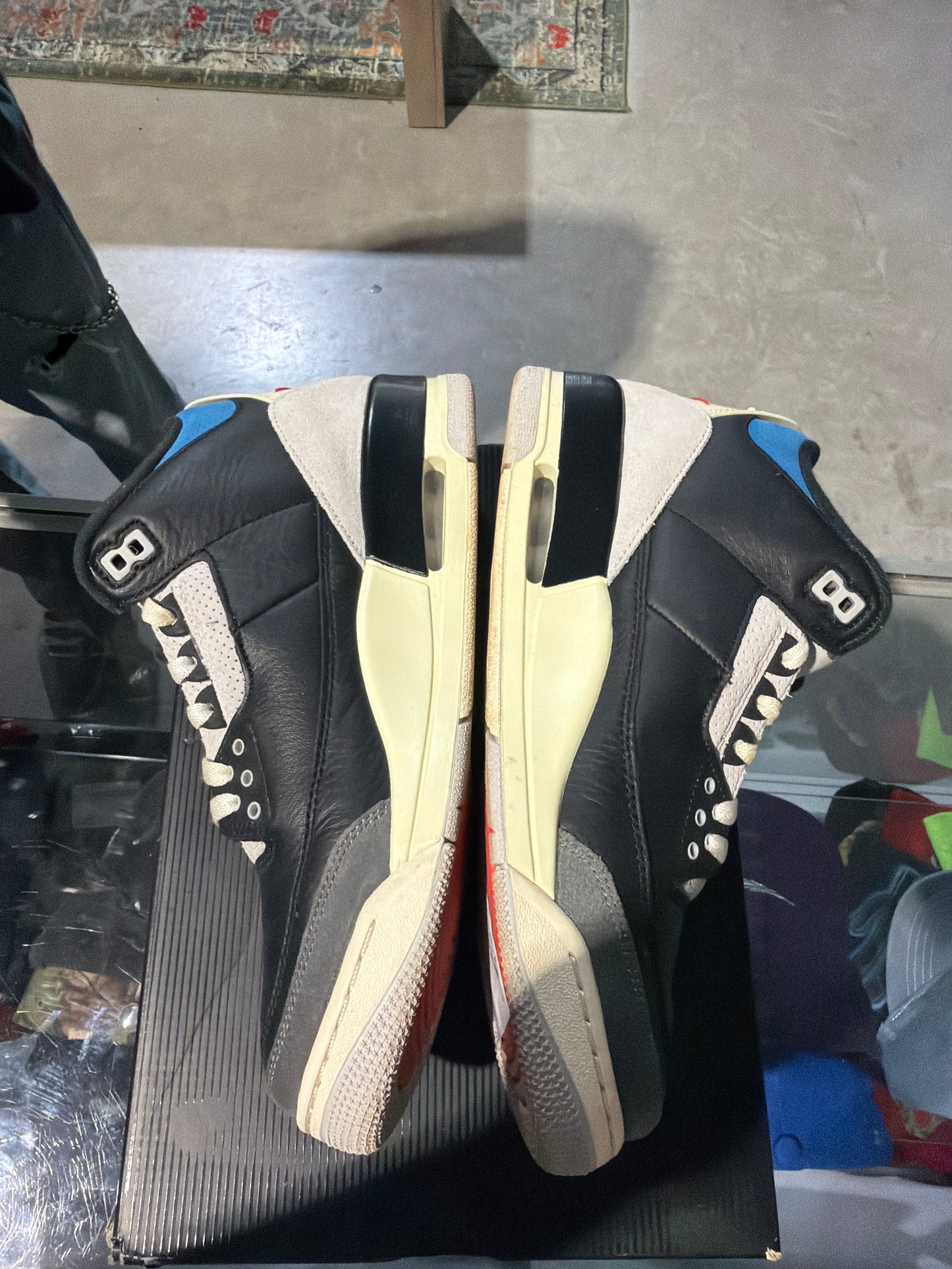Jordan 3 Rare Air Used Sz 9.5