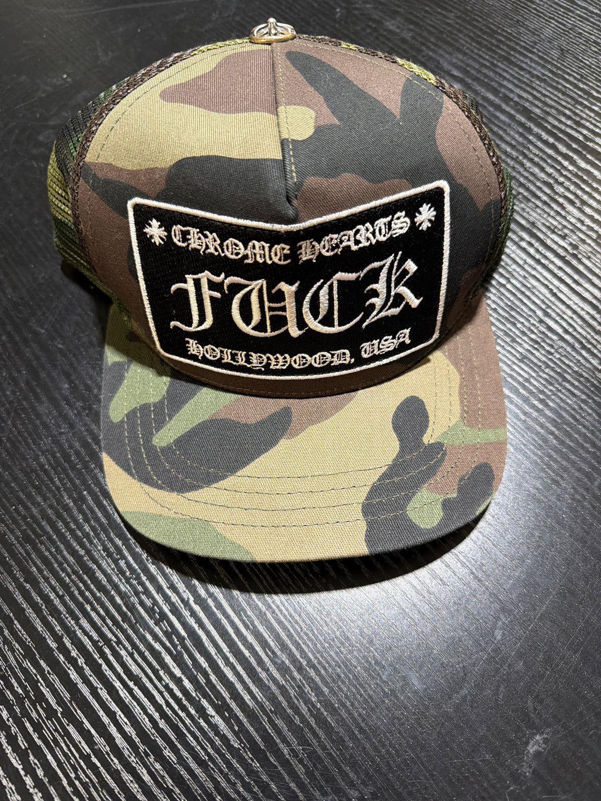 Chrome Hearts Camo F*ck Trucker