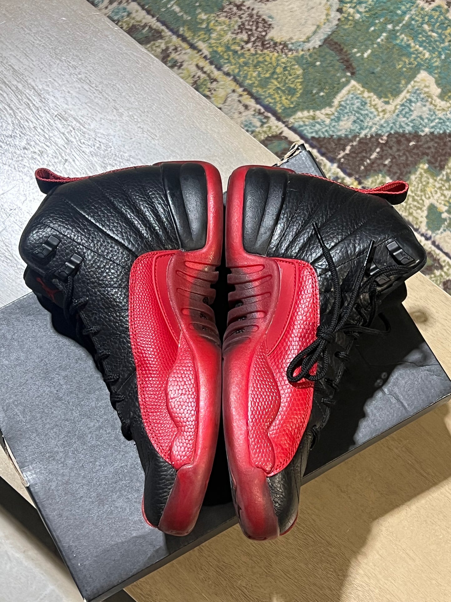 Jordan 12 Flu Game Used Sz 6.5Y