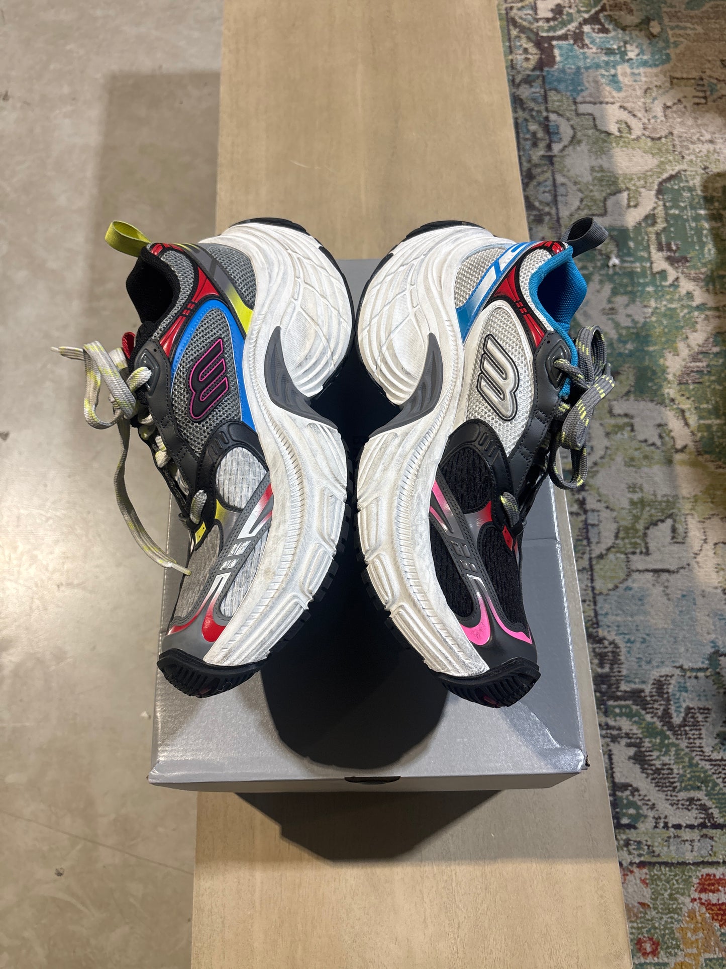 Balenciaga 6XL Multi Color Sz 12