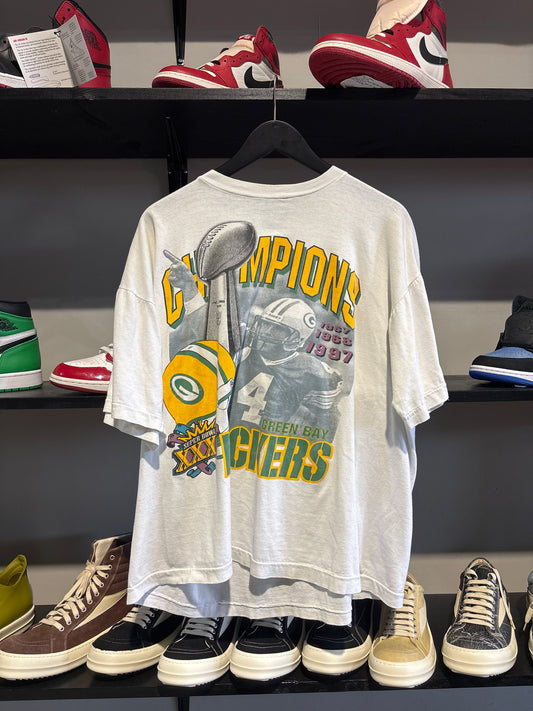 Vintage Packers Brett Farve Tee Sz L