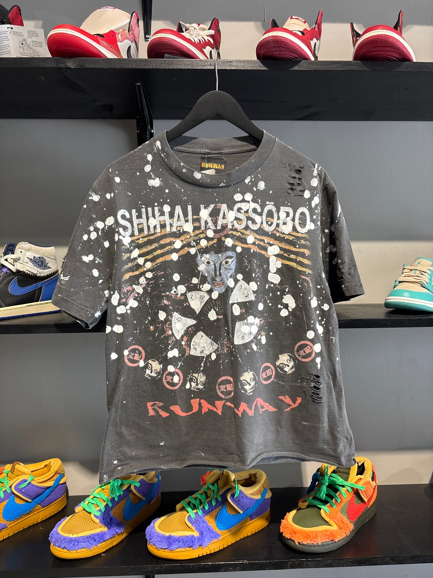 Shihai Kassoro Runway Numbers Tee