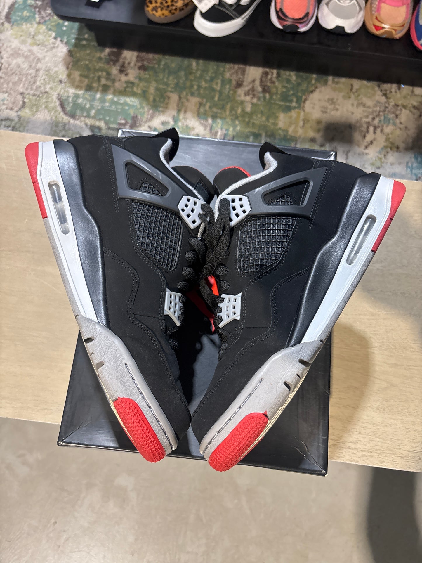 Jordan 4 Bred 2019 Used Sz 10