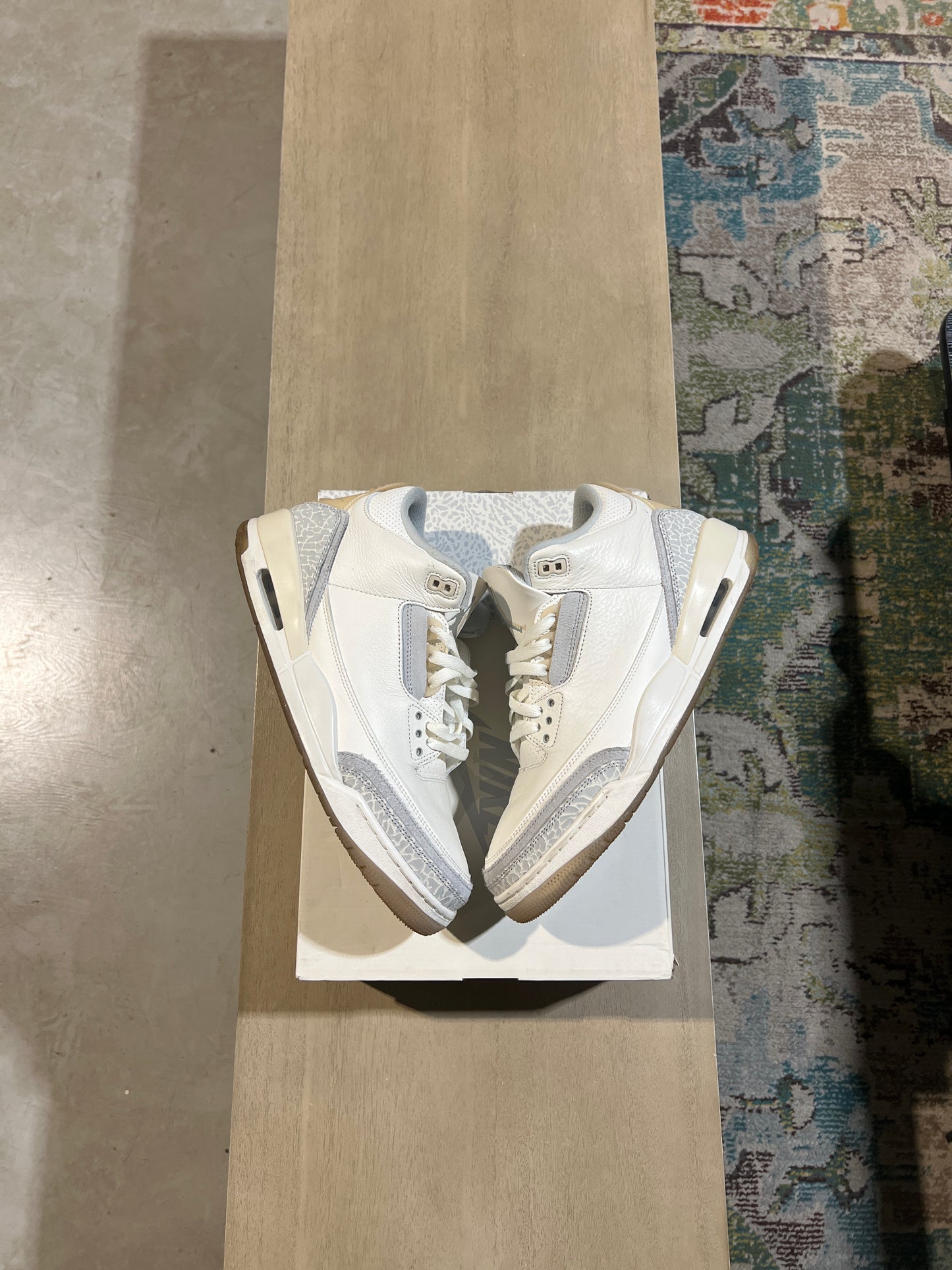 Jordan 3 Craft Ivory Used Sz 11