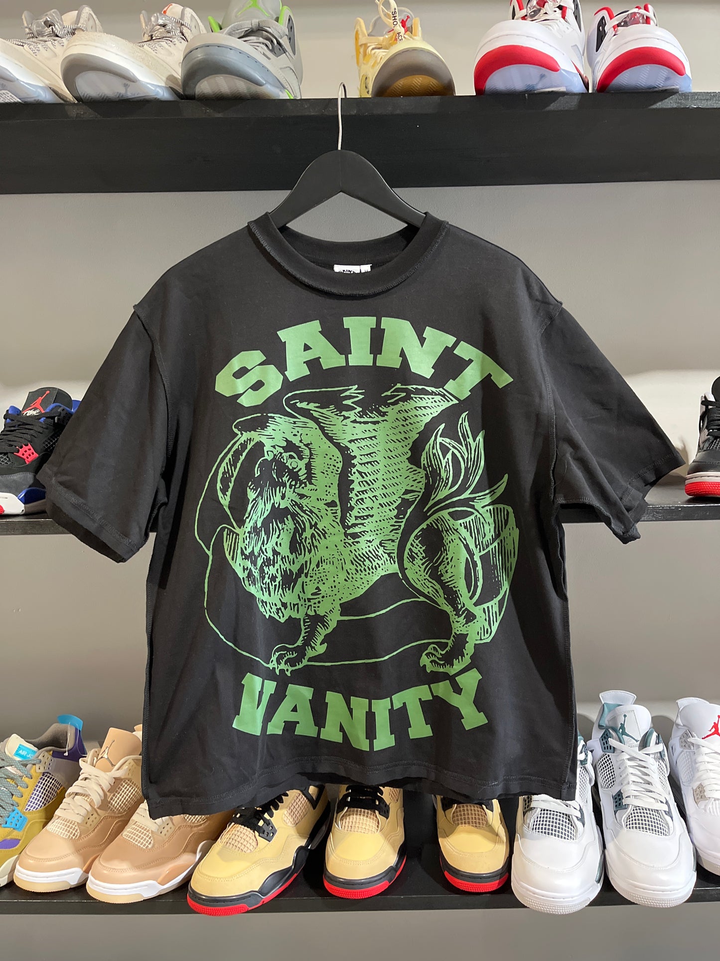 Saint Vanity Black/Green Tee