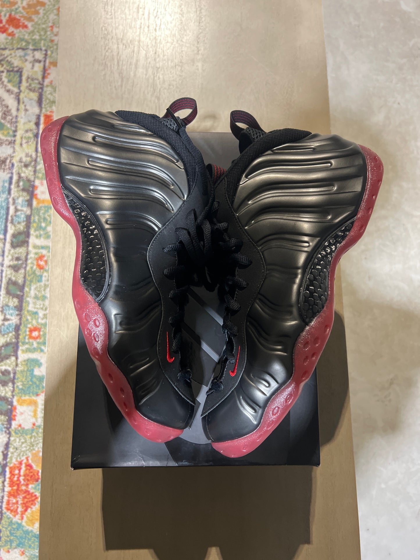 Nike Foamposite One Cough Drop Used Sz 10.5