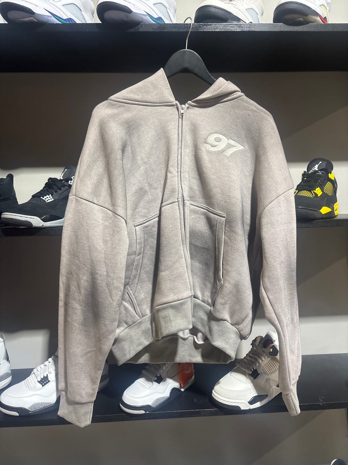 DOMINION GREY 97 ZIPUP