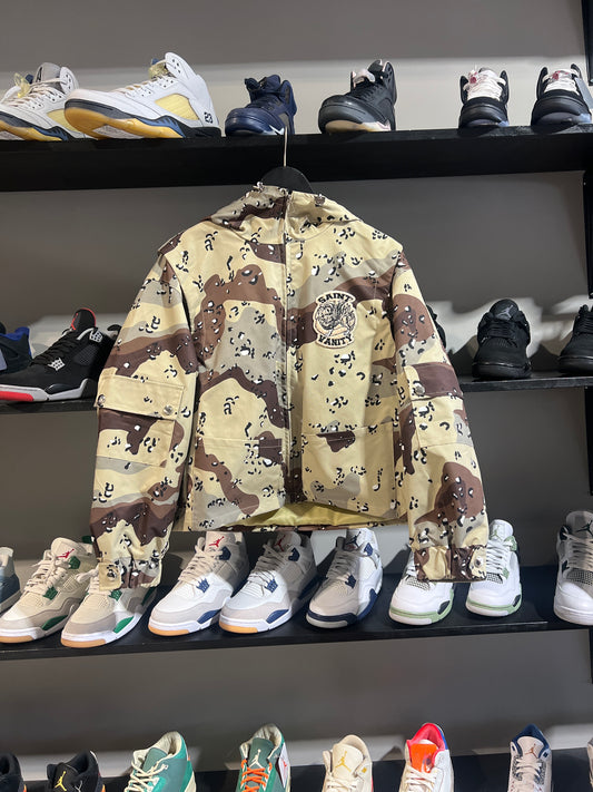 SAINT VANITY NYLON ZIPUP DESERT CAMO