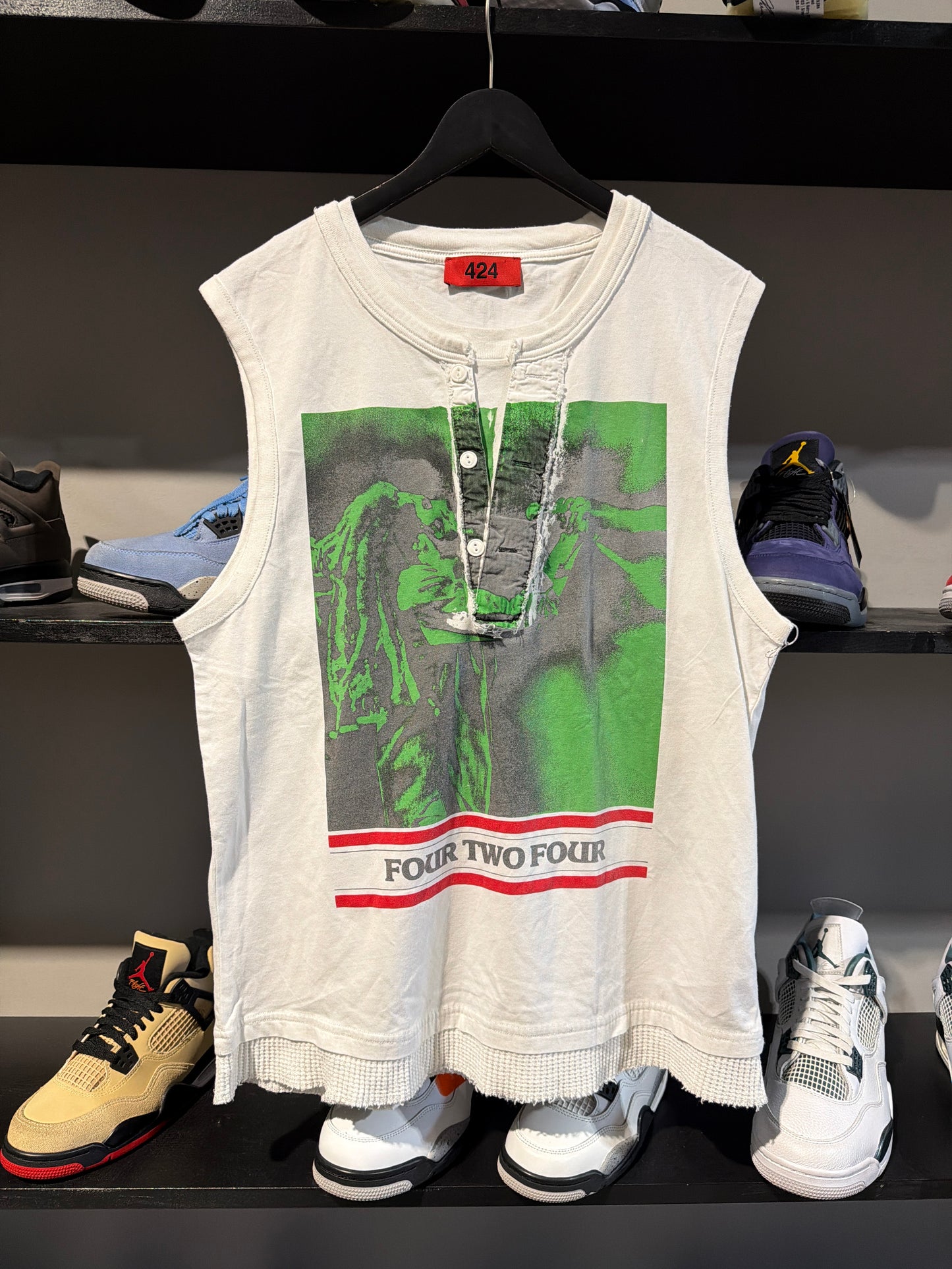 424 Bob Marley Red/Green Tee