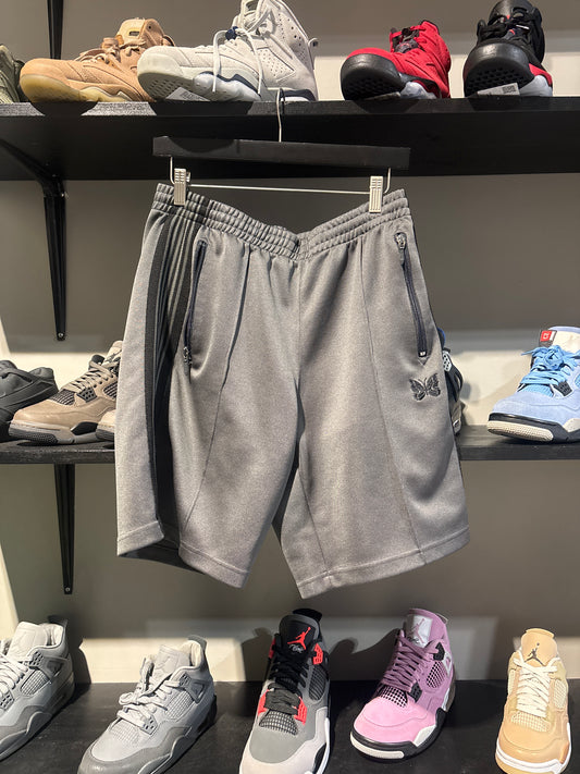 Needles Black/Grey Sweat Shorts Sz M