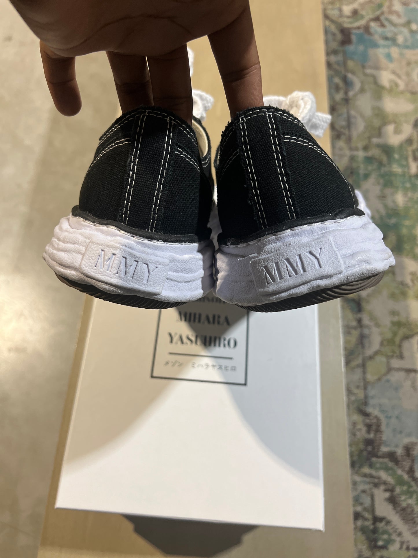Maison Mihara Peterson 23 Black Used Sz 10