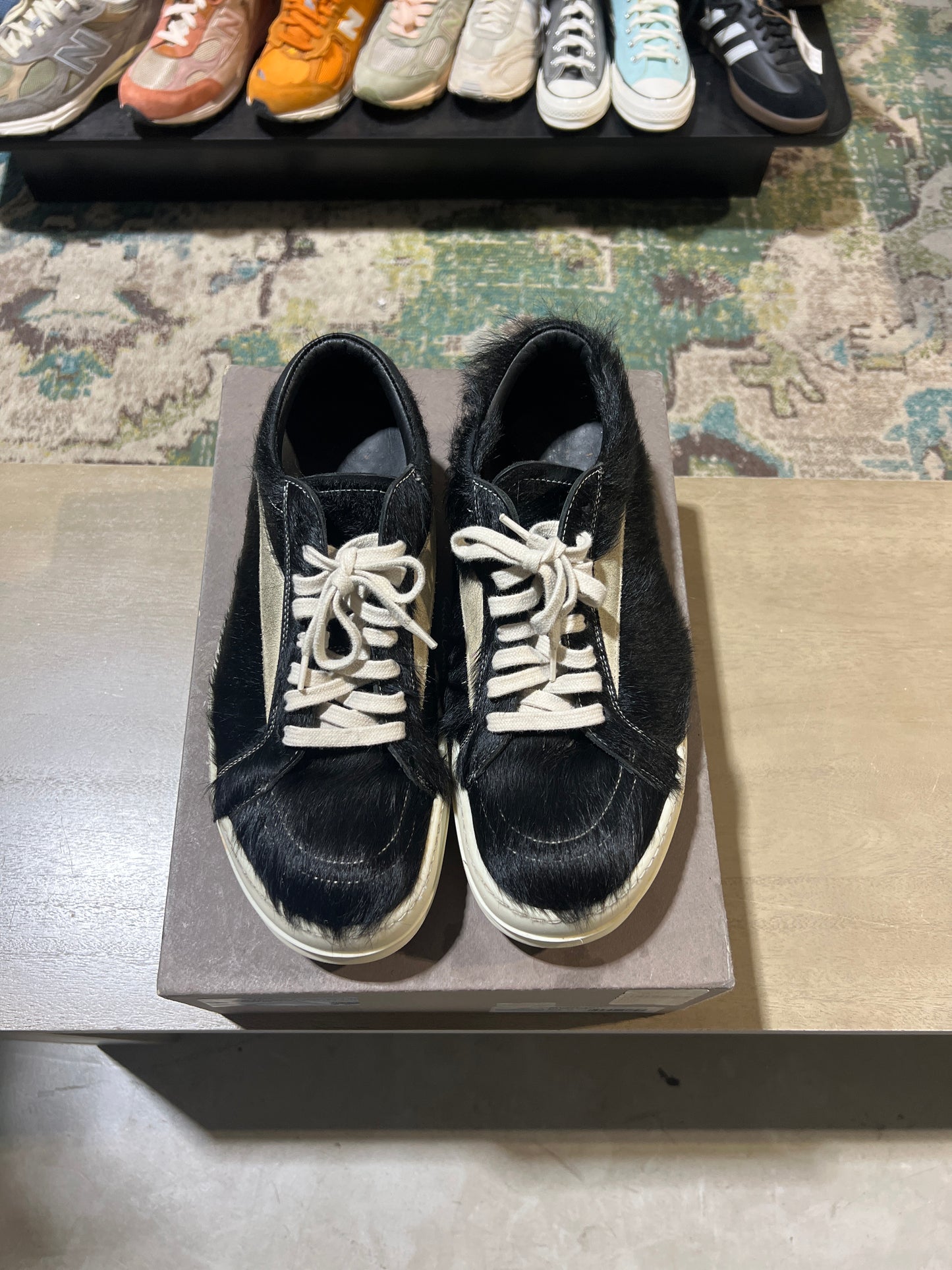 Rick Owens Vintage Sneaker Pony Hair Used Sz 10