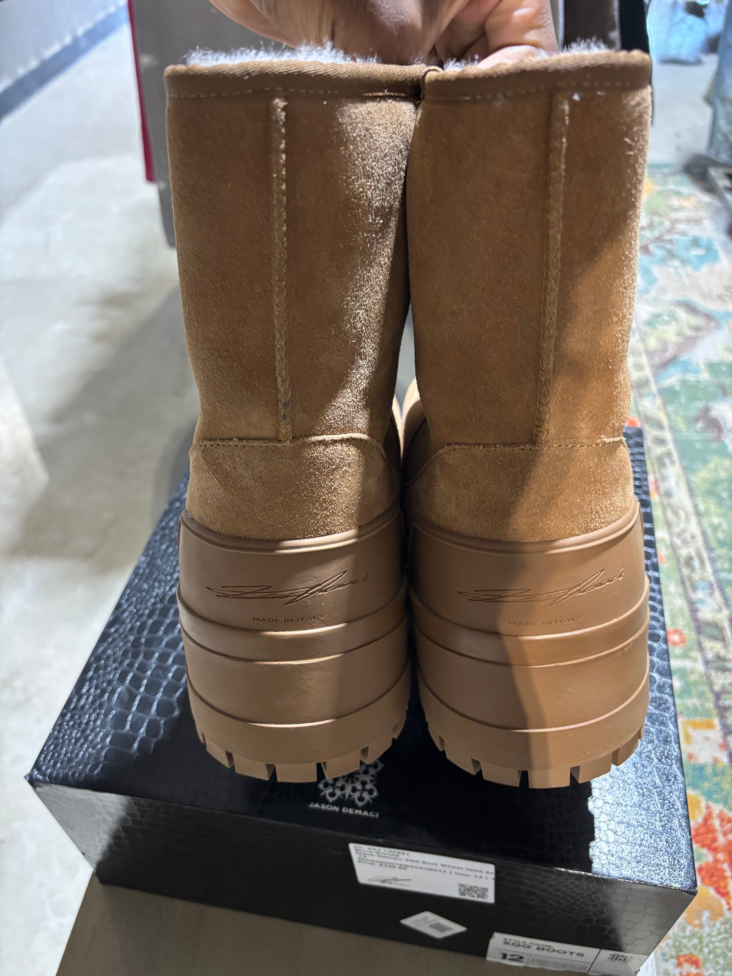 Jason Demaci XGG Boot Wheat Used Sz 12