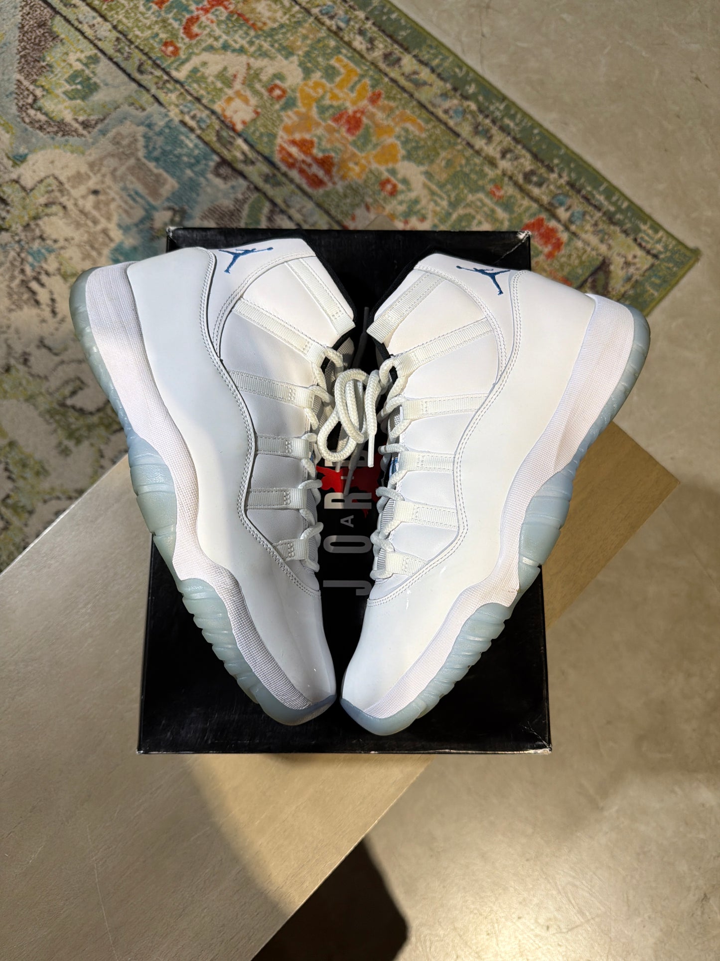 Jordan 11 Legend Blue Used Sz 12