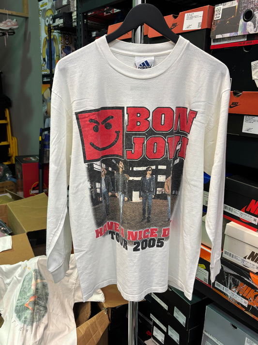 Vintage Bon Jovi Tour Longsleeve Sz M