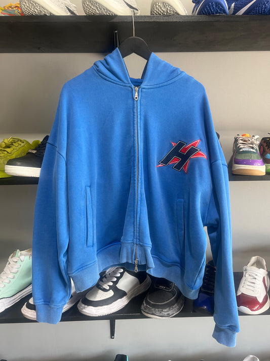 Hmdd blue zip up