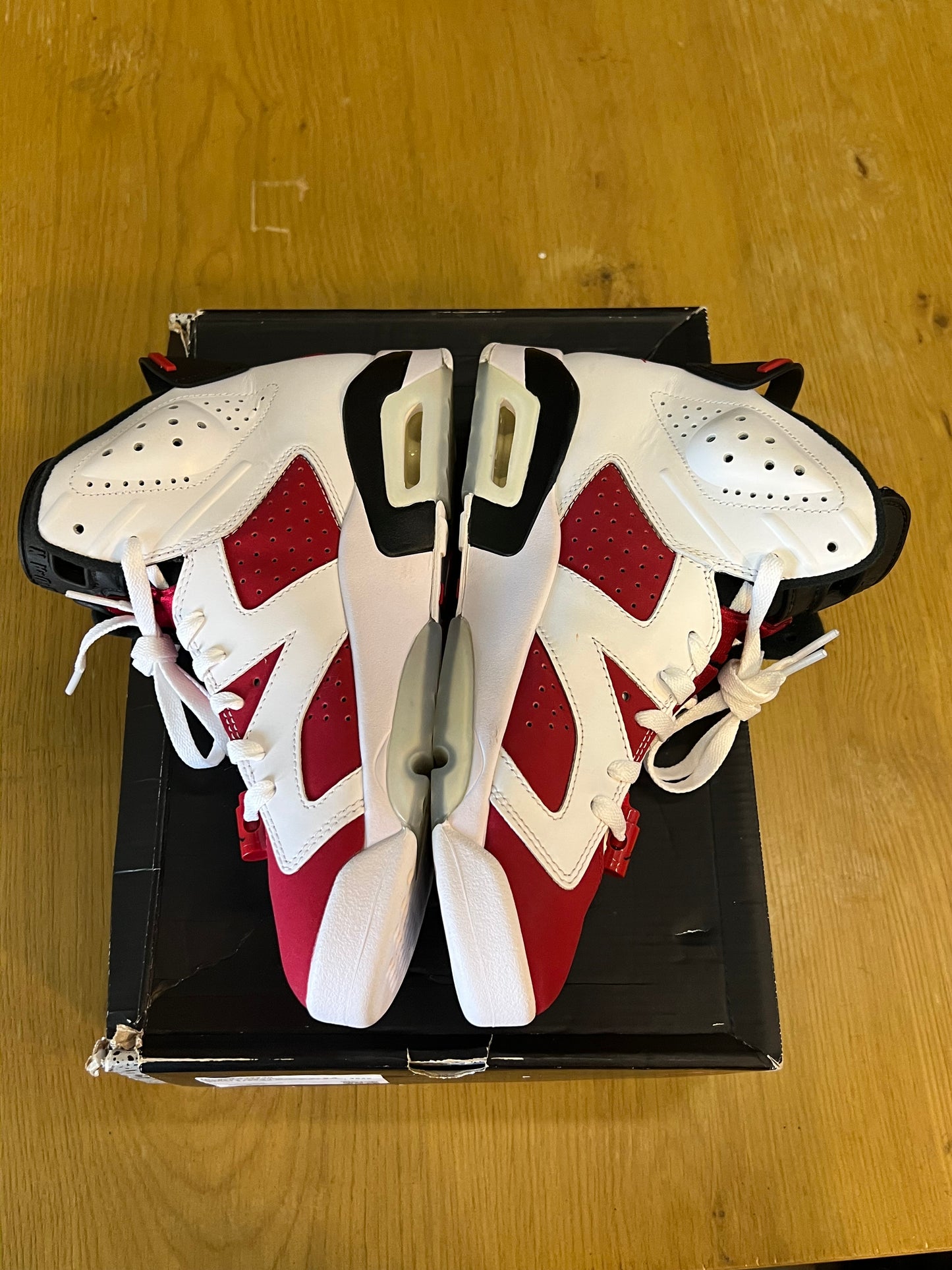Jordan 6 Carmine Used Sz 8.5