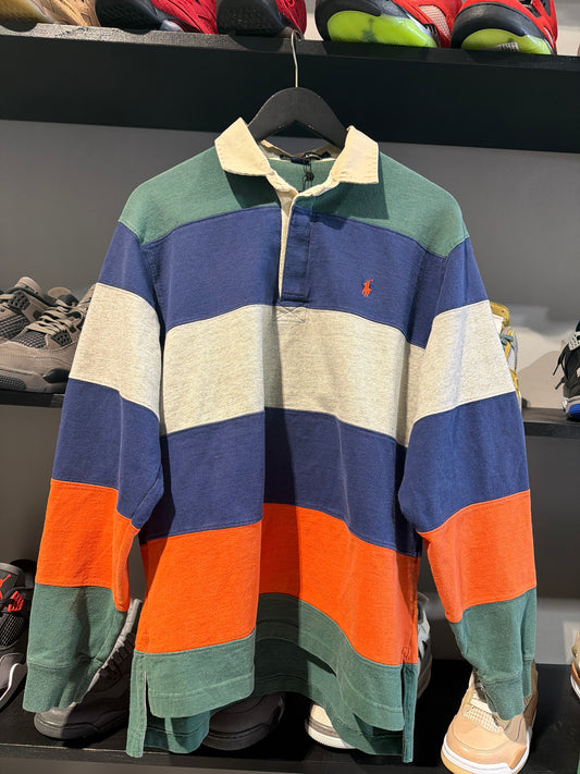 Vintage Multi Color Polo Rugby