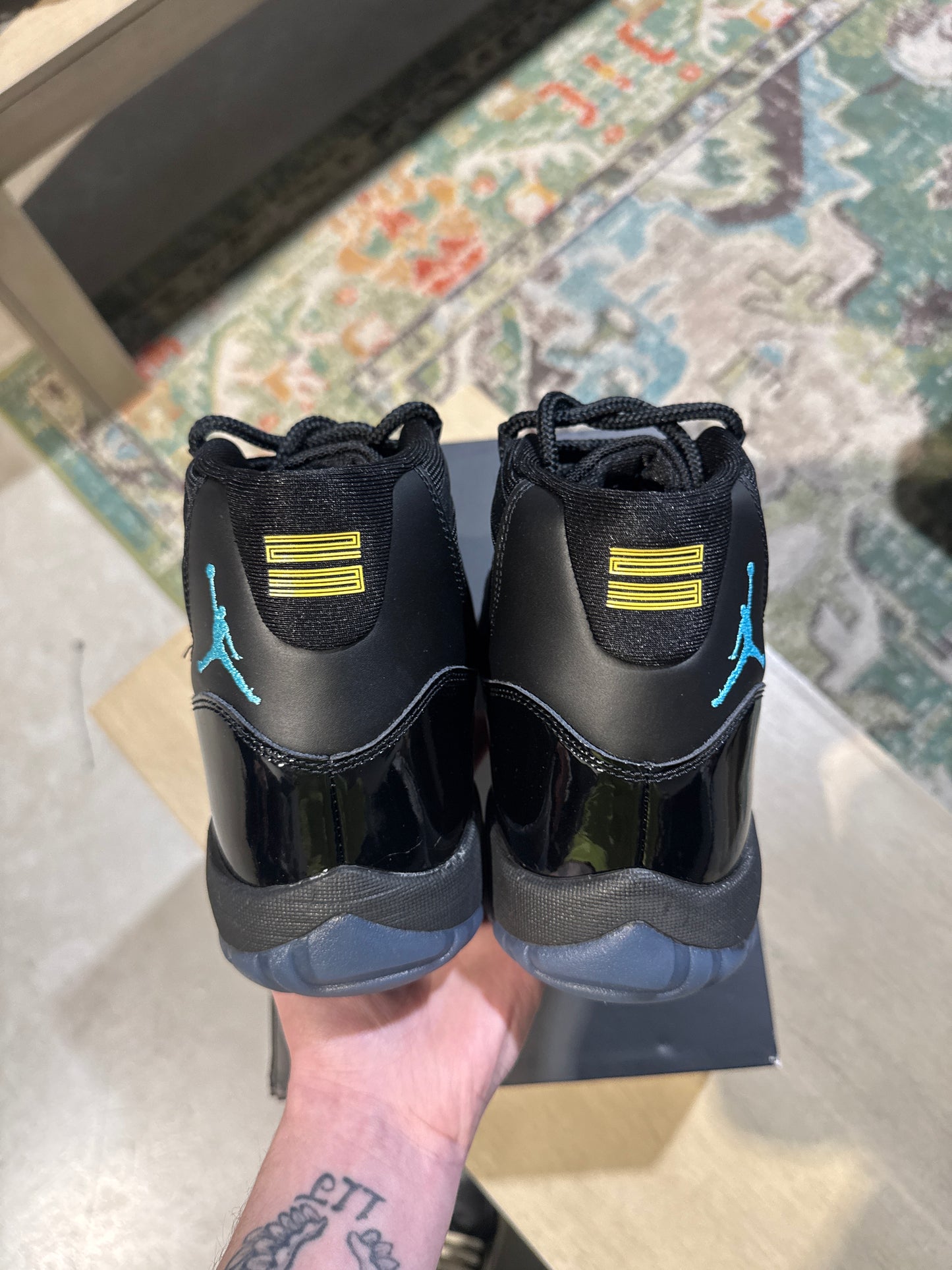 Jordan 11 Gamma Blue Used Sz 11