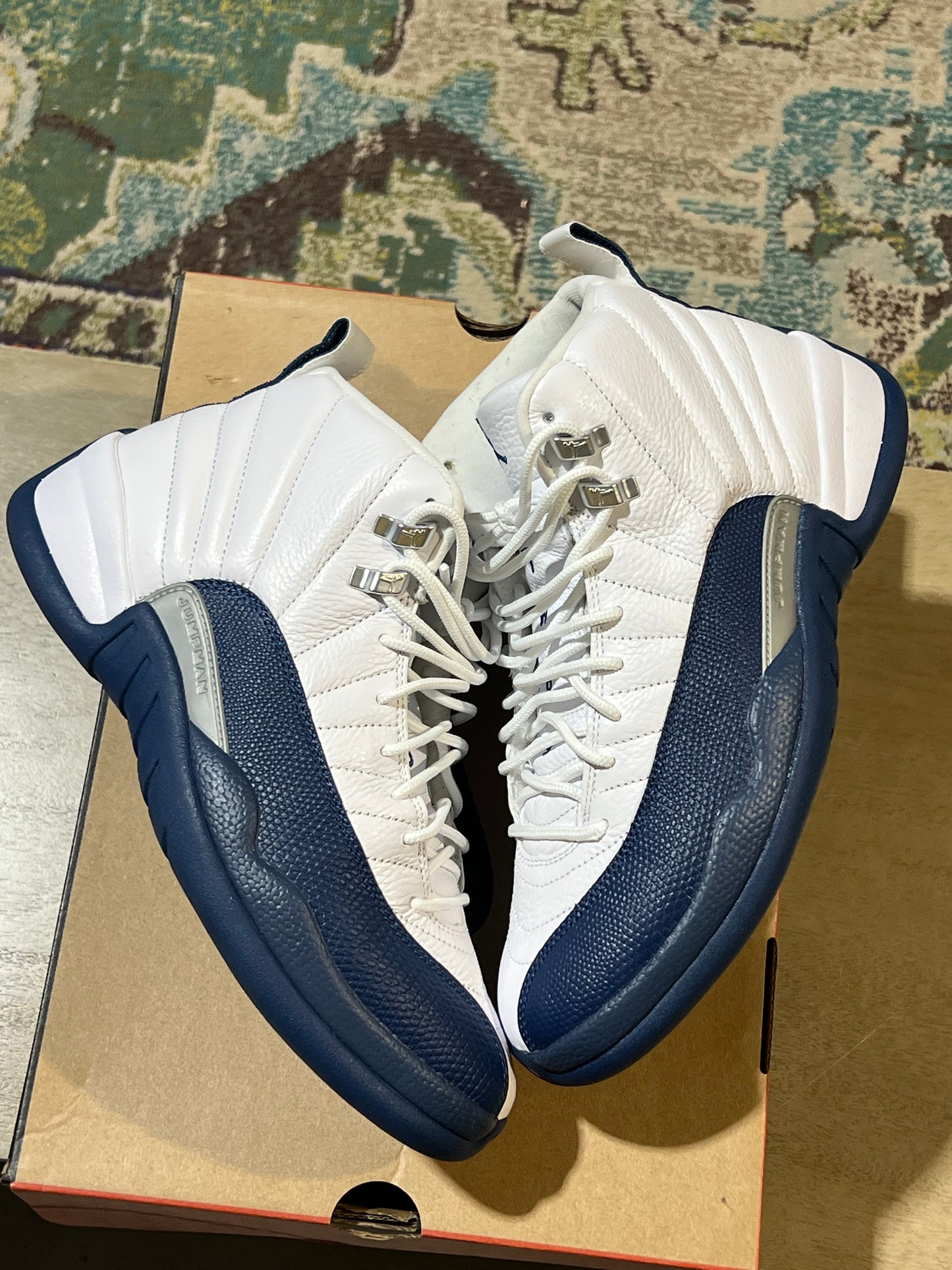 Jordan 12 French Blue Used Sz 9.5