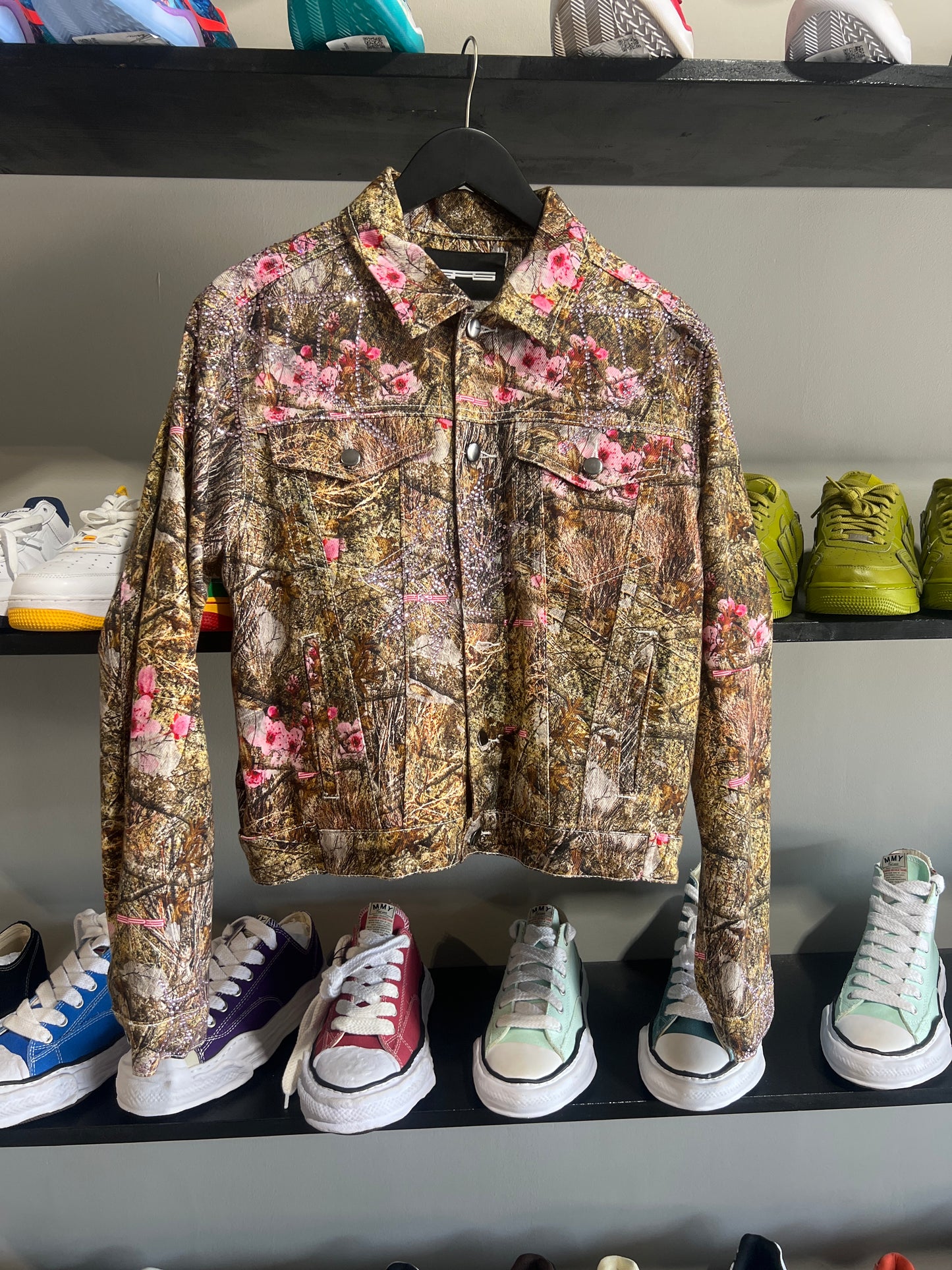 Spider Camo Jean Jacket
